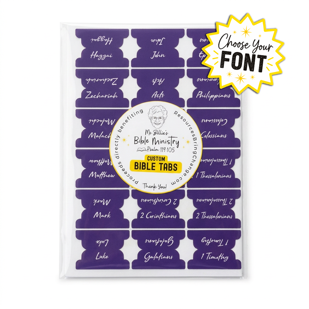Plum Purple - Bible Tabs