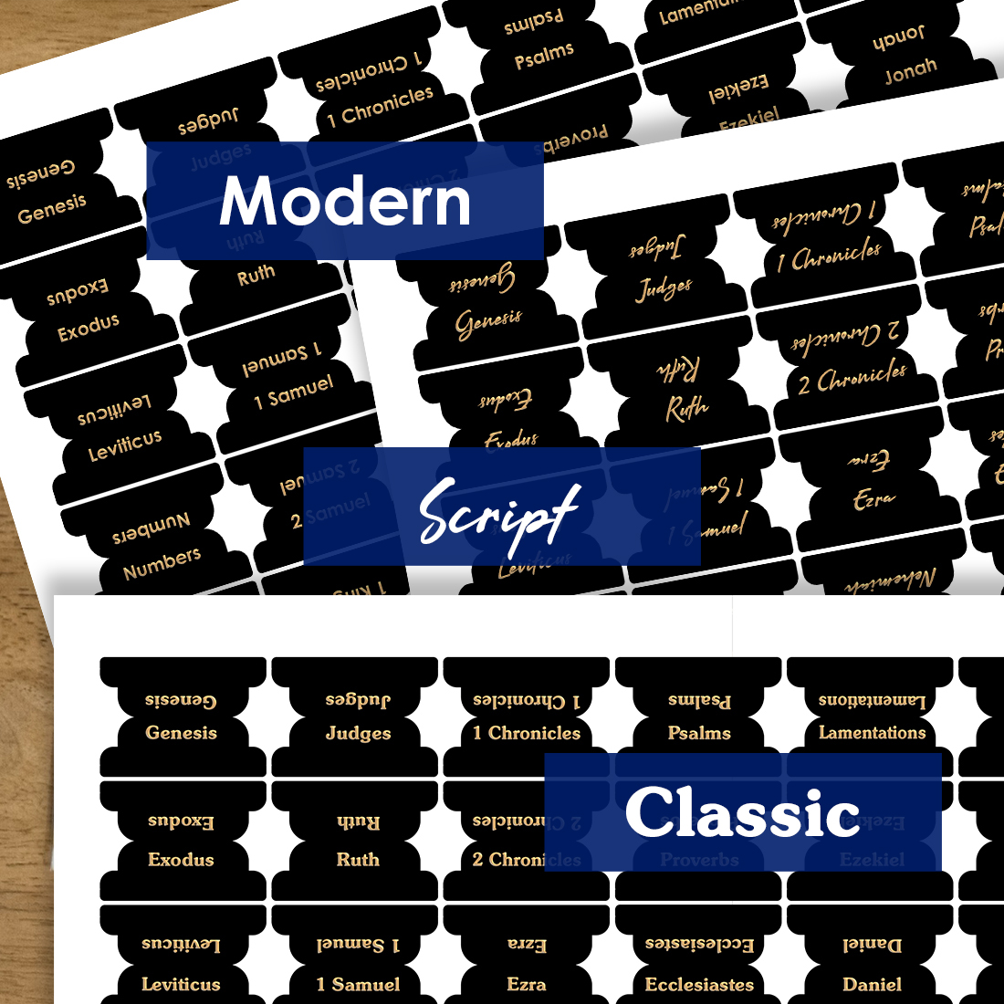 Build Your Own - Custom Bible Tabs - Image 2
